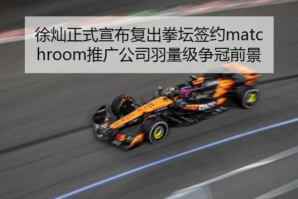 徐灿正式宣布复出拳坛签约matchroom推广公司羽量级争冠前景